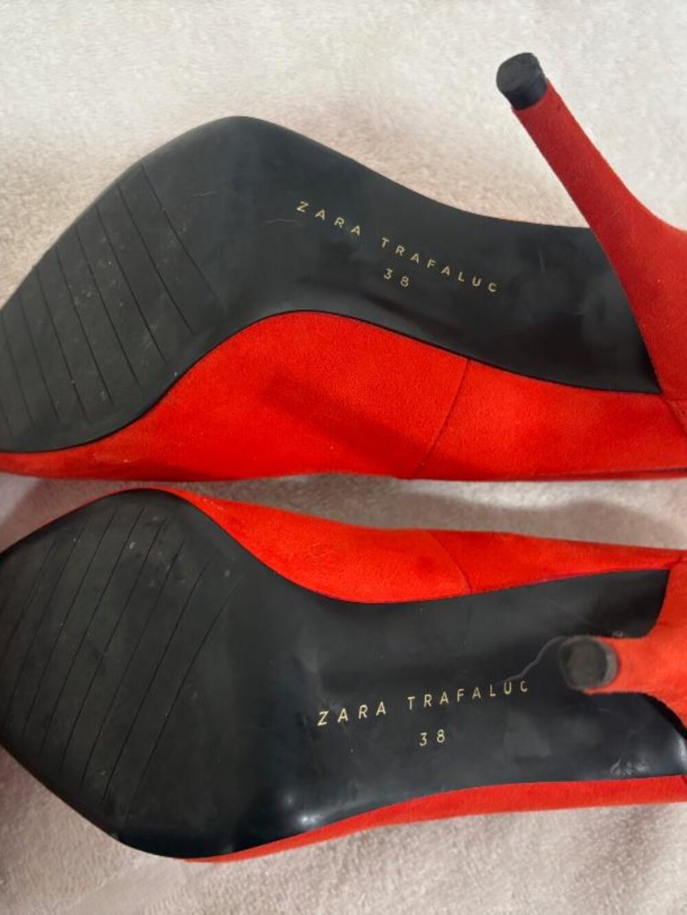 Zara Trafaluc 4 inch heels EU size 38 (US size 7.5/8) Excellent Condition - Picture 3 of 6
